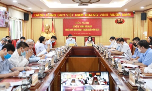 Ban Tổ chức Trung ương sơ kết 6 tháng đầu năm và triển khai nhiệm vụ 6 tháng cuối năm 2021